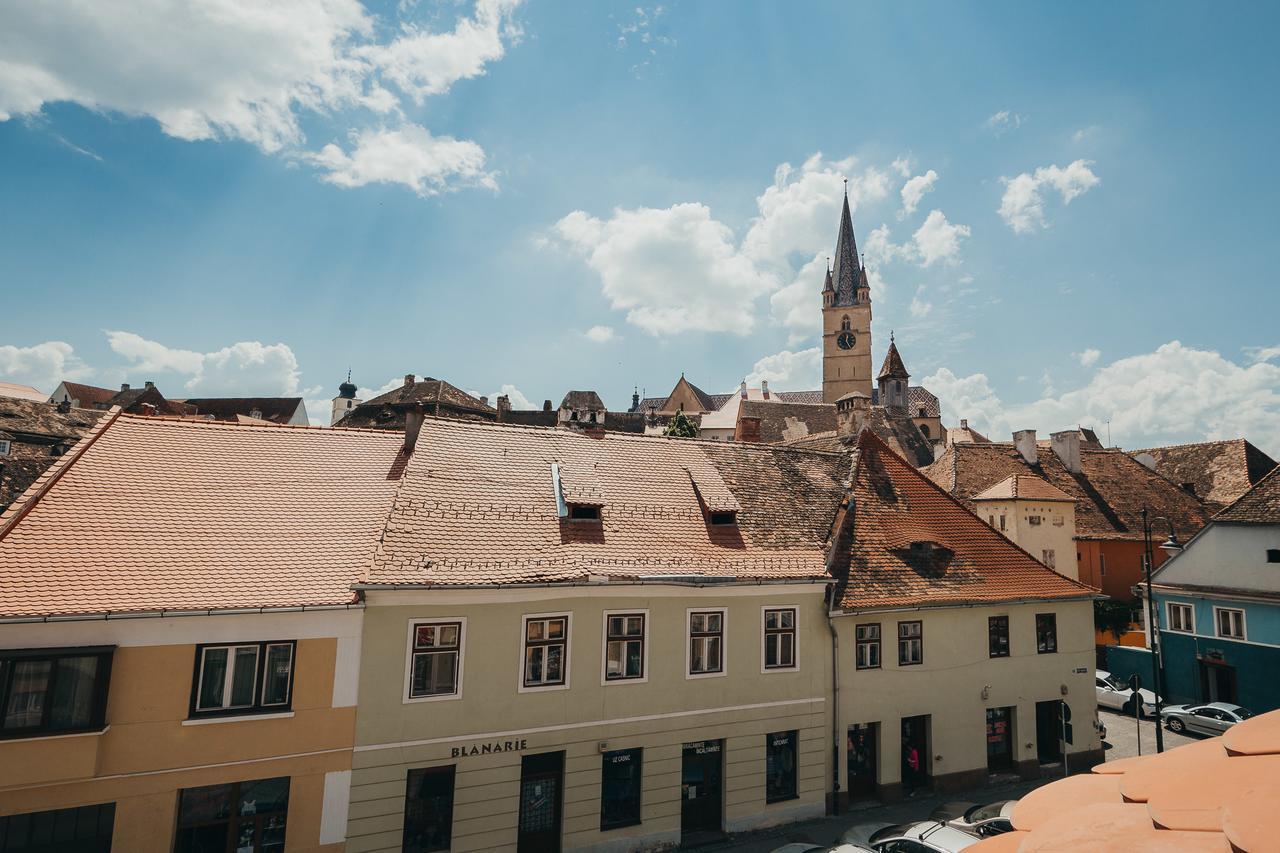 Yellowboot Aparthotel Sibiu Exteriér fotografie